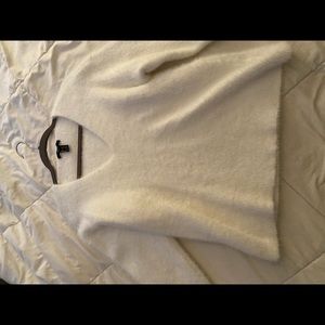 White Fuzzy Sweater